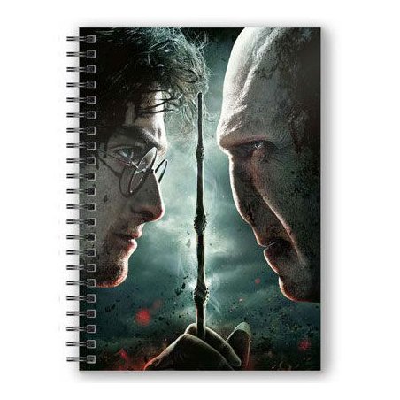 Cuaderno A5 3D Harry vs Voldemort Harry Potter