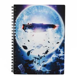 Cuaderno 3D BTTF Delorean Regreso al Futuro