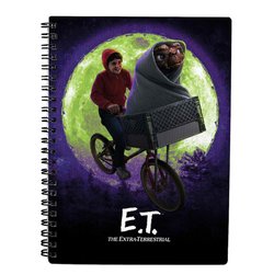 Cuaderno 3D Elliot E.T El Extraterrestre
