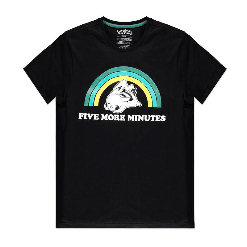 Camiseta Pikachu Minutes Pokemon