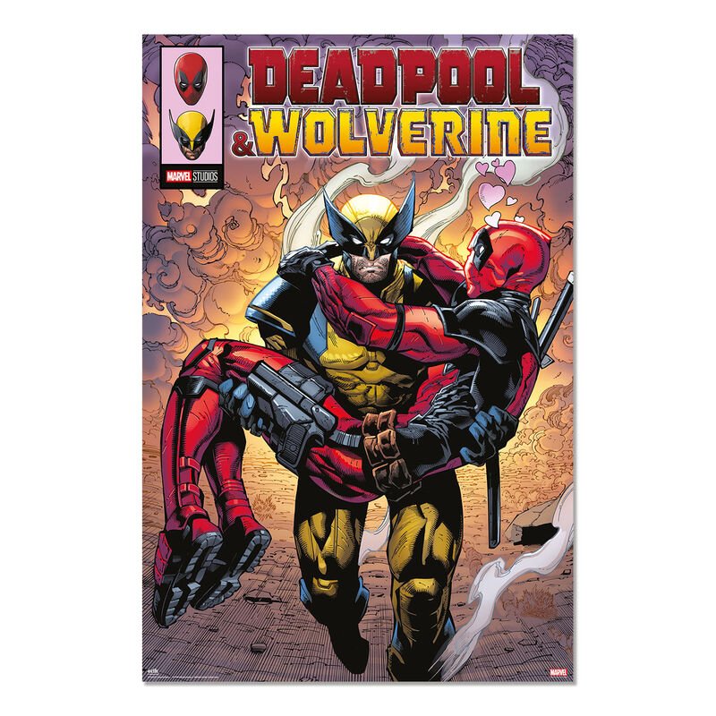 Poster Deadpool & Lobezno Marvel