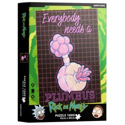 Puzzle Plumbus Rick and Morty 1000pzs