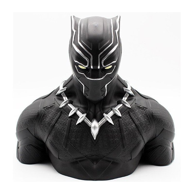 Busto hucha Black Panther Wakanda Deluxe Marvel Comics 20cm