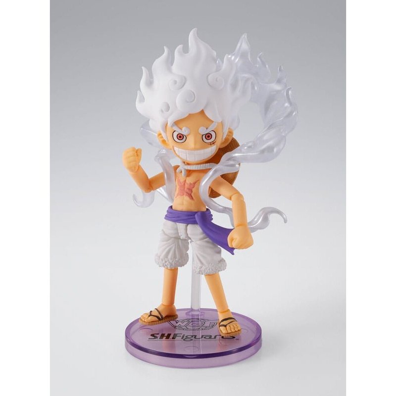 Figura S.H. Figuarts Monkey D Luffy Gear 5 One Piece 7,5cm