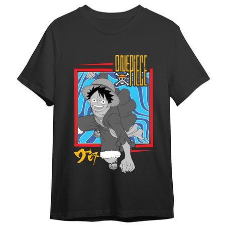 Camiseta Monkey D. Luffy Attack One Piece adulto