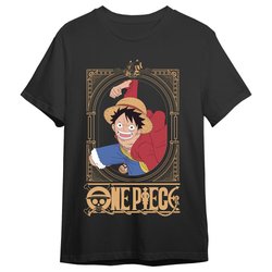 Camiseta Monkey D. Luffy Attack One Piece adulto