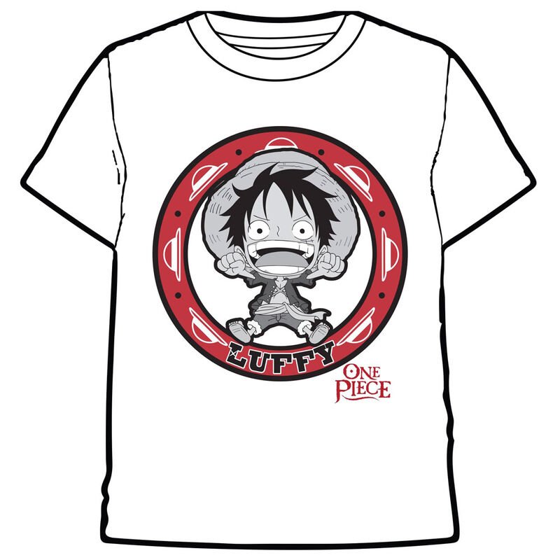 Camiseta Small Luffy One Piece adulto