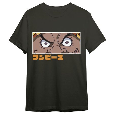 Camiseta Black Beard Eyes One Piece adulto