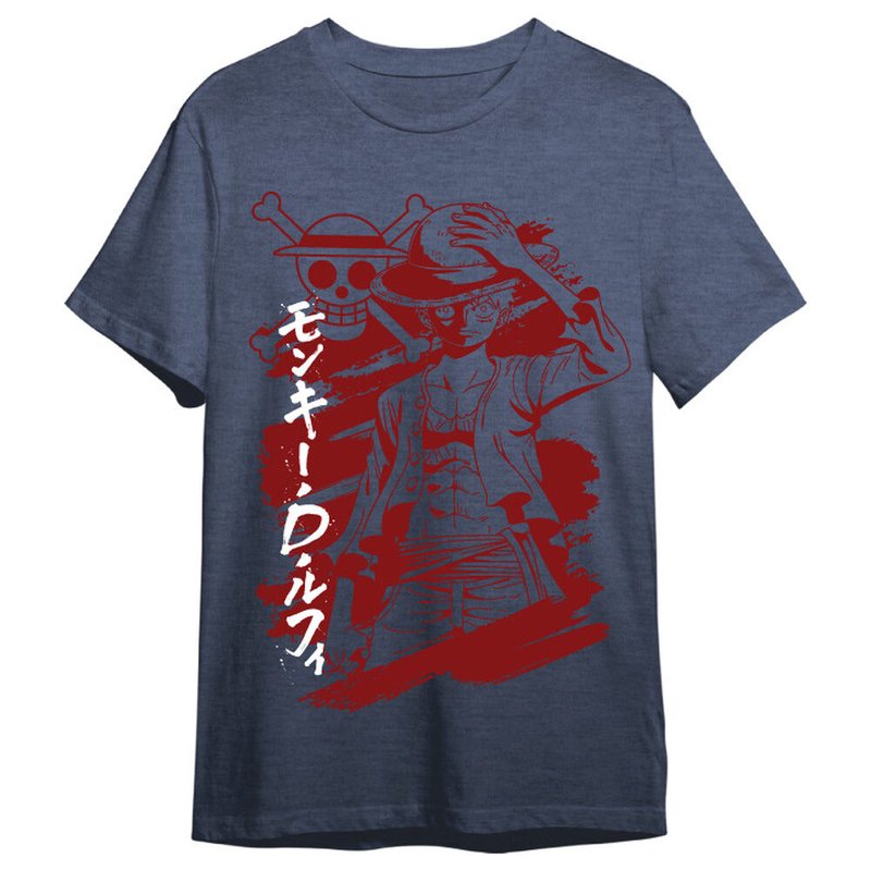 Camiseta Monkey D. Luffy One Piece adulto