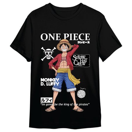 Camiseta Monkey D. Luffy One Piece adulto