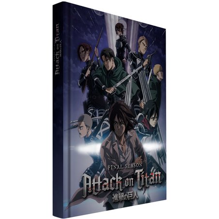 Cuaderno con luz Attack on Titans
